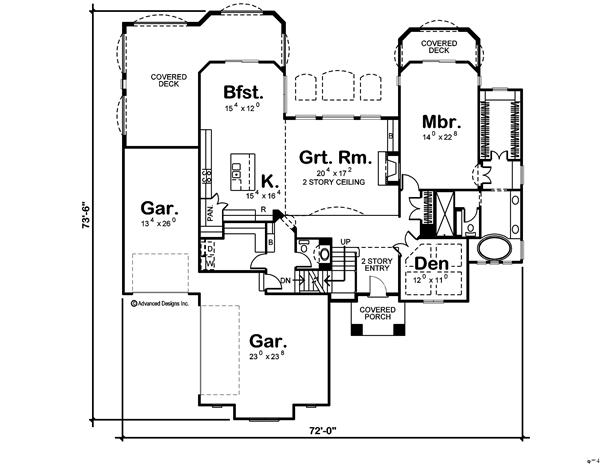 Floor Plan First Story