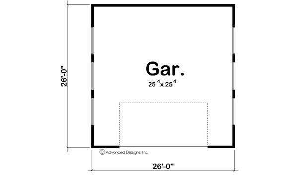 Floor Plan First Story