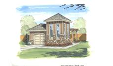 This is the front elevation of these Garage Plans.