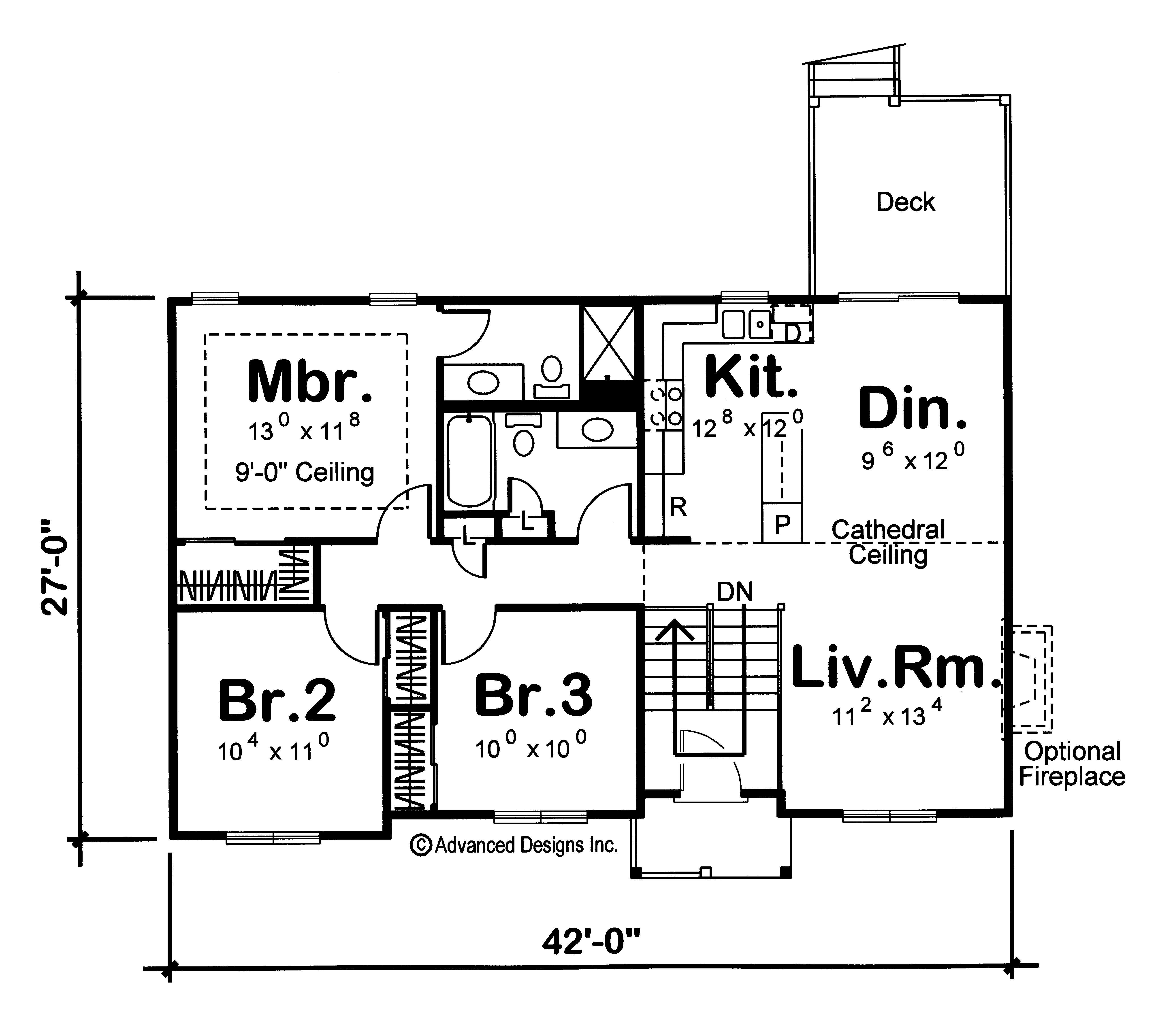 Floor Plan First Story