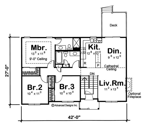 Floor Plan First Story