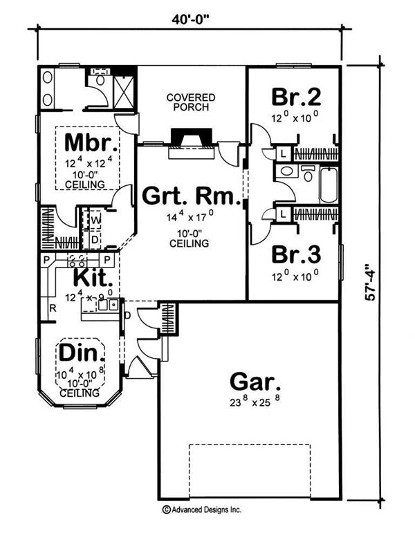 Floor Plan First Story