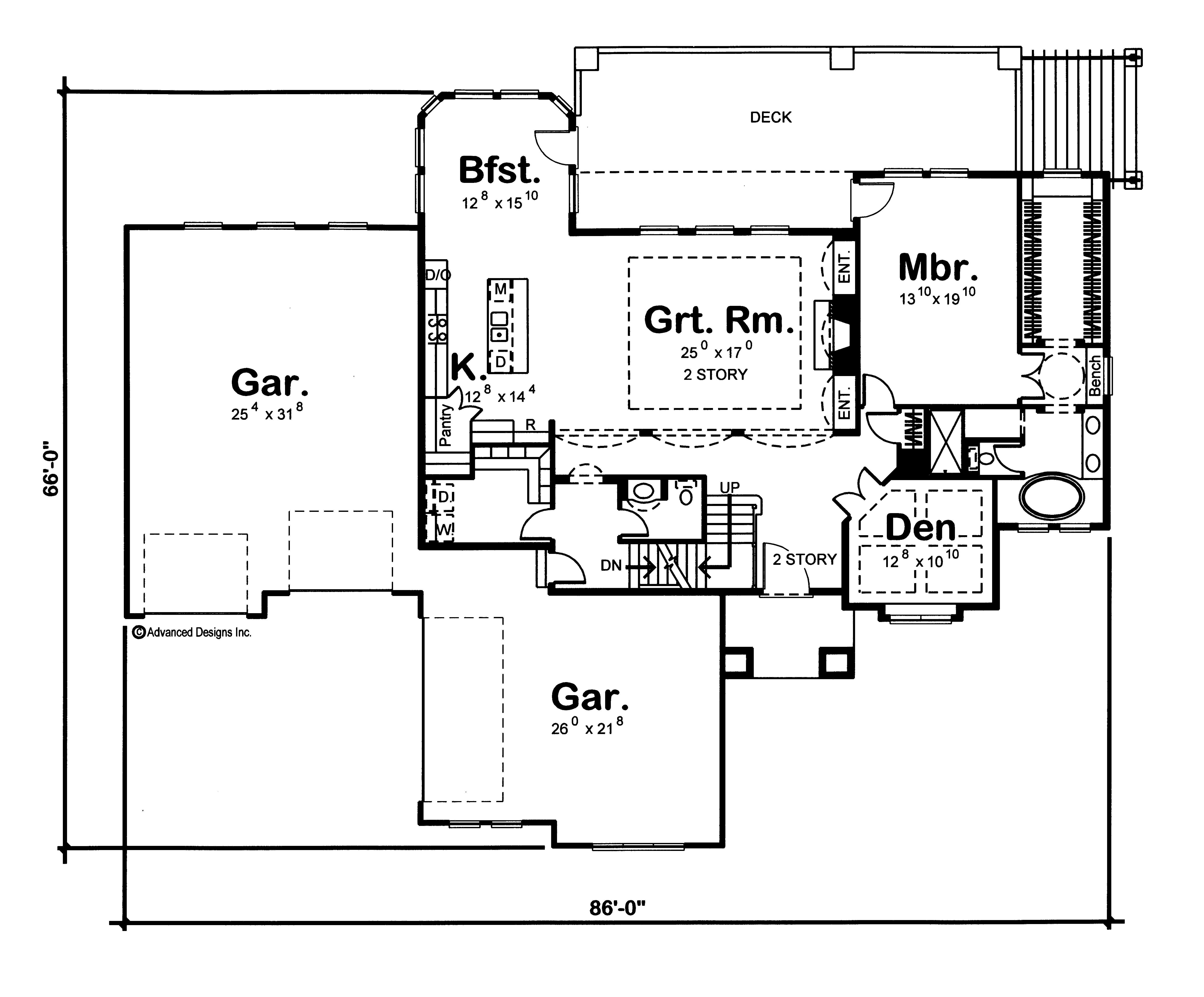 Floor Plan First Story