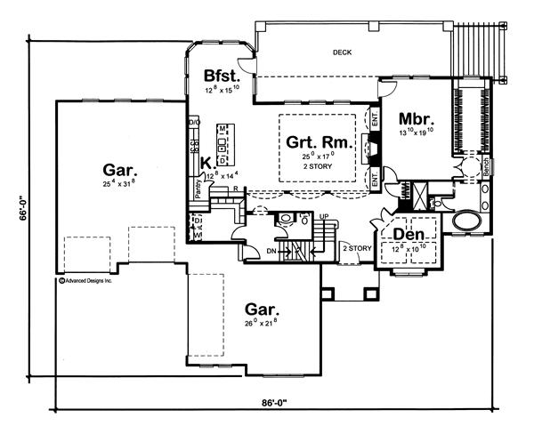Floor Plan First Story