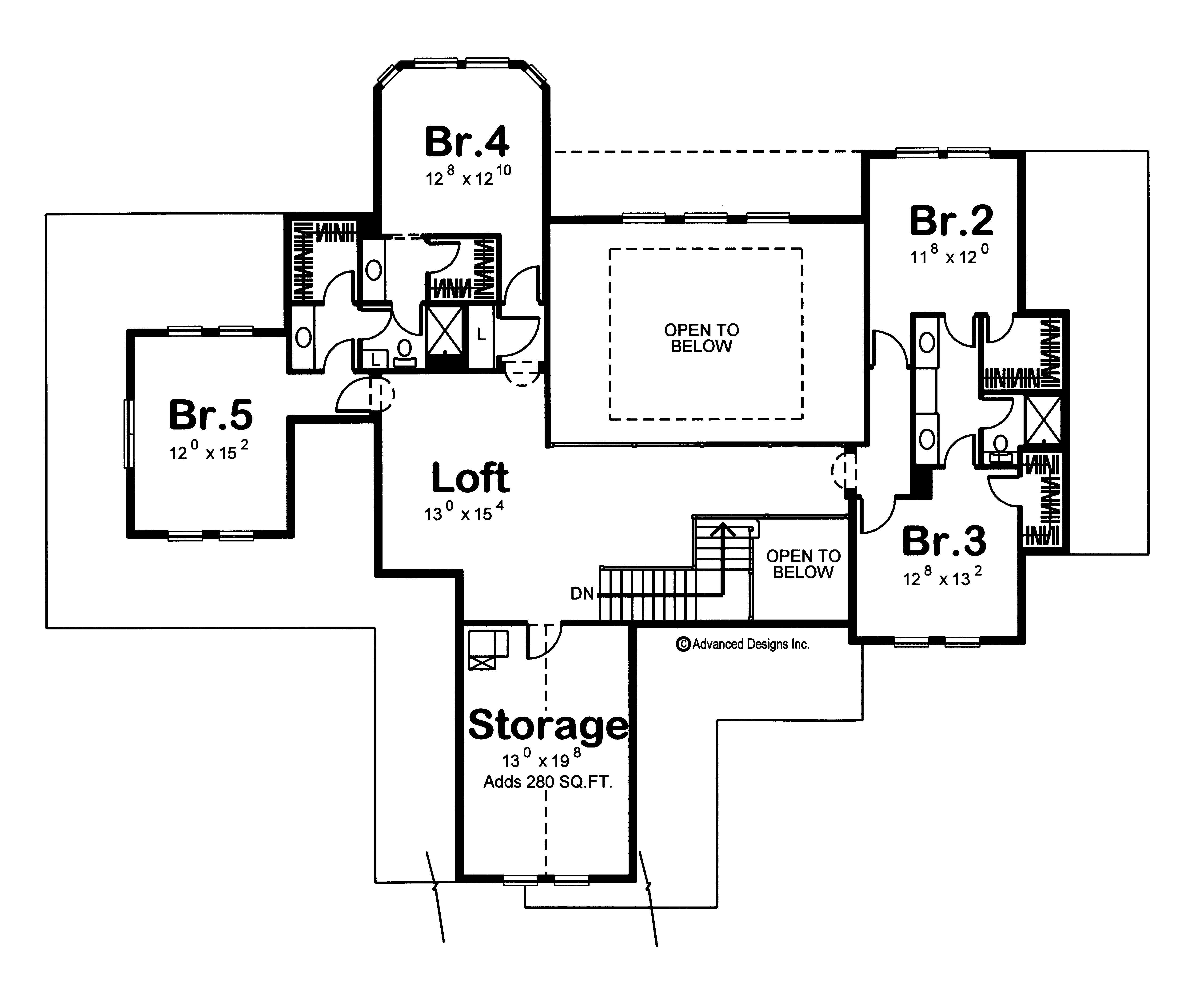 Floor Plan Second Story