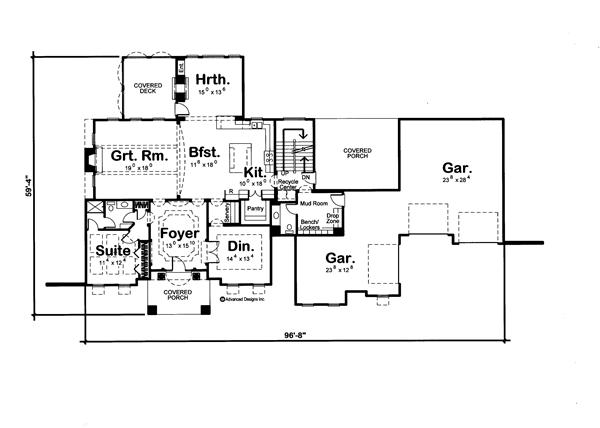Floor Plan First Story