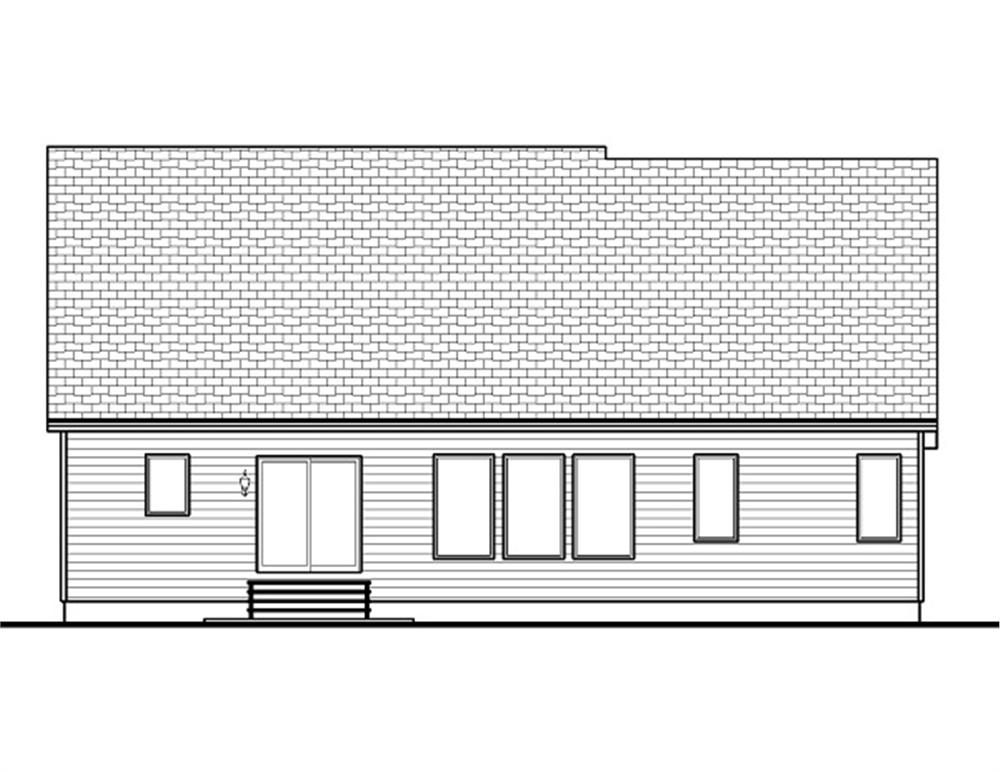 100-1196 Rear elevation