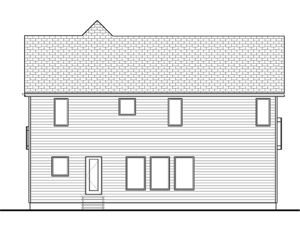 100-1198 rear elevation
