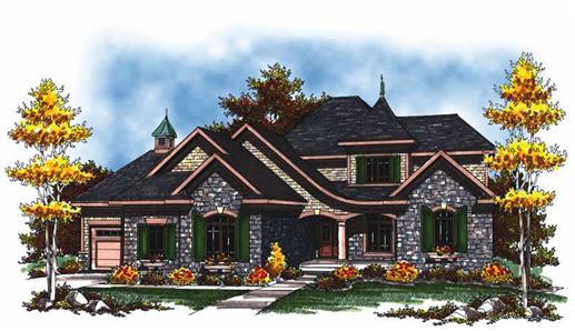 Main image for house plan # 17025