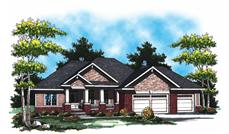Main image for house plan # 16997