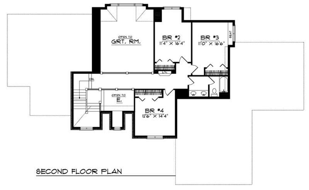 SECOND FLOOR PLAN