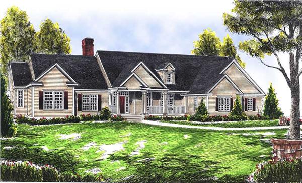 Main image for house plan # 13622