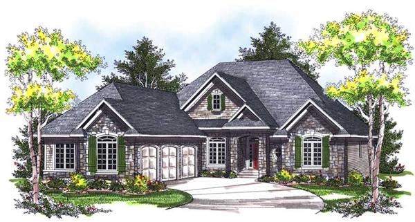 Main image for house plan # 14018