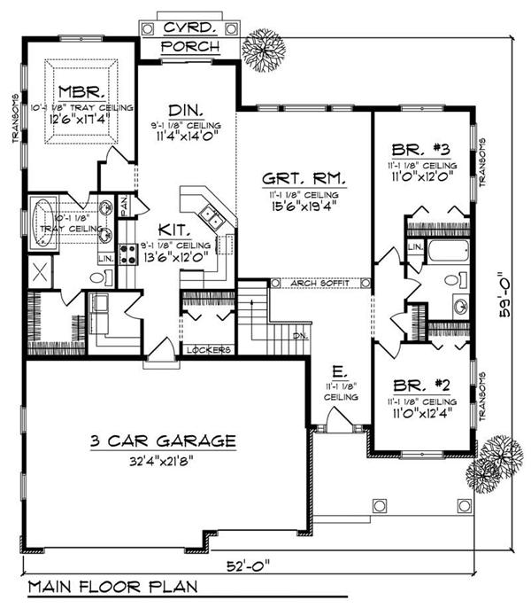 MAIN FLOOR PLAN