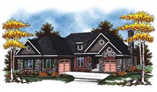 Main image for house plan # 17007