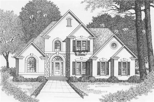 Main image for house plan # 2157