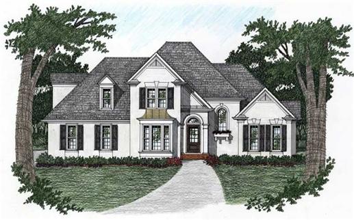 Main image for house plan # 2155