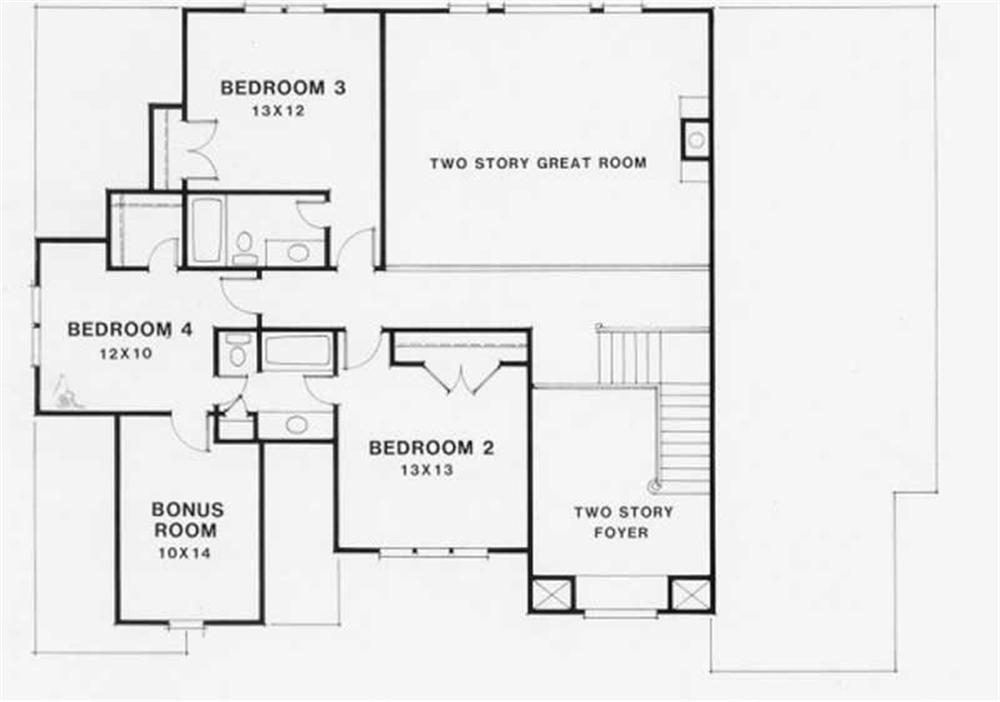 Upper Level Floor Plan