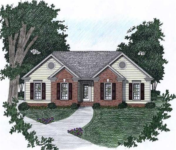 Main image for house plan # 2136