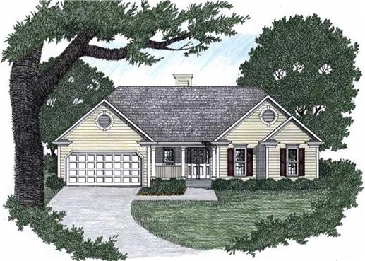 Main image for house plan # 2138