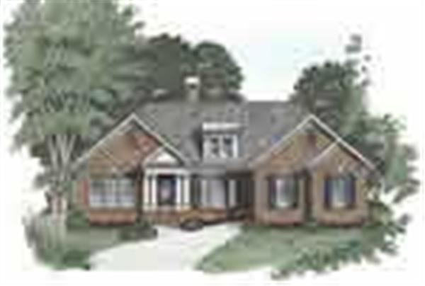 Main image for house plan # 2184