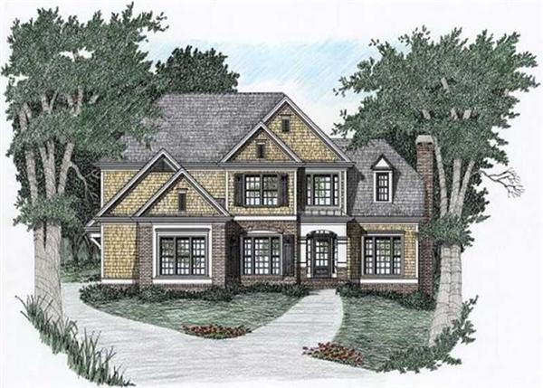 Main image for house plan # 2187