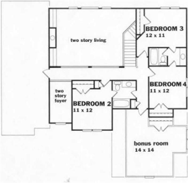Upper Level Floor Plan