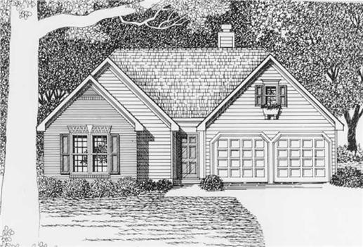 Main image for house plan # 2204