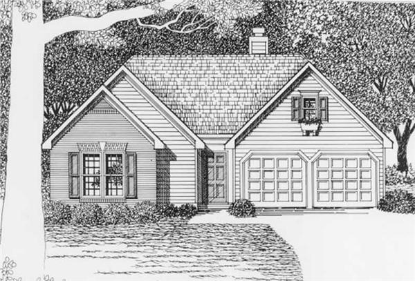 Main image for house plan # 2204
