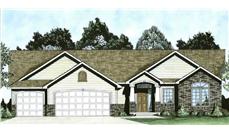 Main image for house plan # 16603