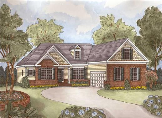 Main image for house plan # 17039