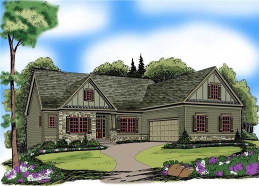 Main image for house plan # 17036