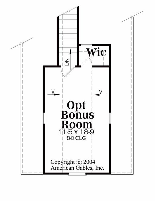 House Plan Lanier Bonus Floor Plan