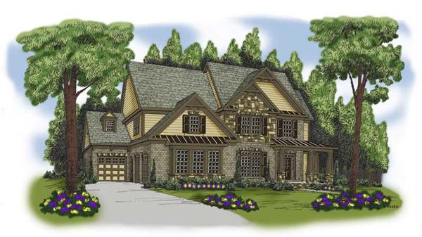 Main image for house plan # 20215