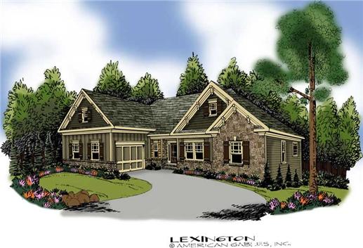 Main image for house plan # 17212