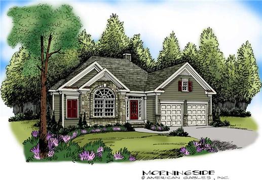 Main image for house plan # 17213