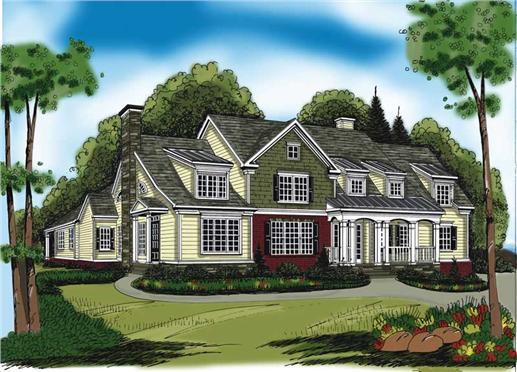 Main image for house plan # 17217