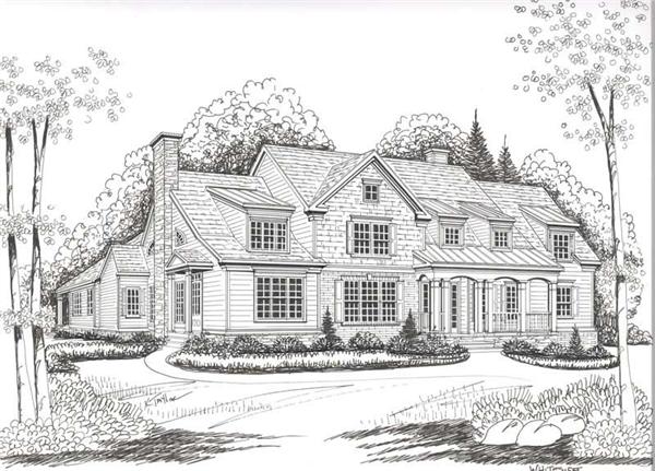 House Plan Dunwoody Front Elevation