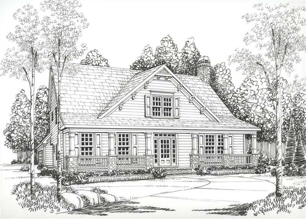 House Plan Greystone Front Elevation