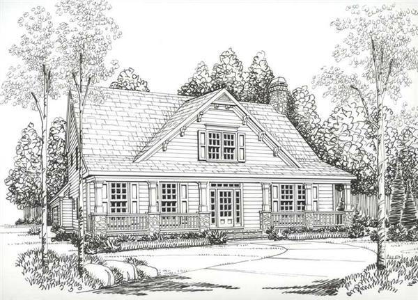 House Plan Greystone Front Elevation
