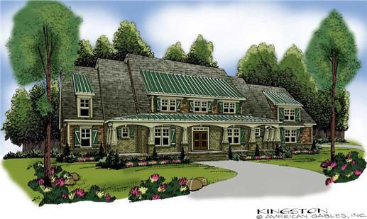 Main image for house plan # 17186