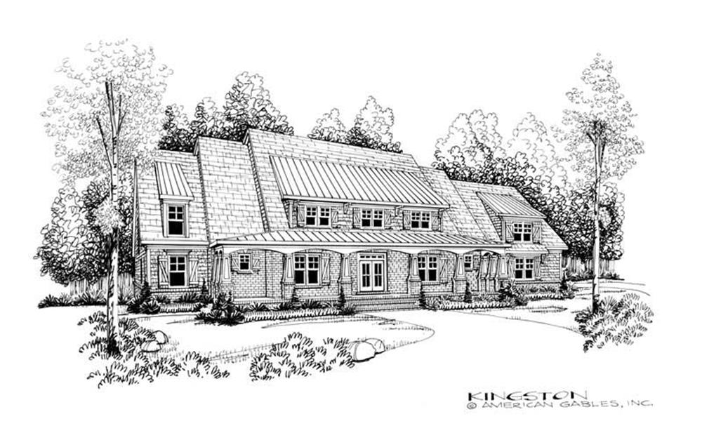 House Plan Kingston Front Elevation