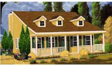 Main image for house plan # 9821