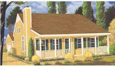 Main image for house plan # 9826