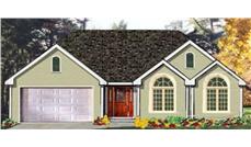 Main image for house plan # 9884