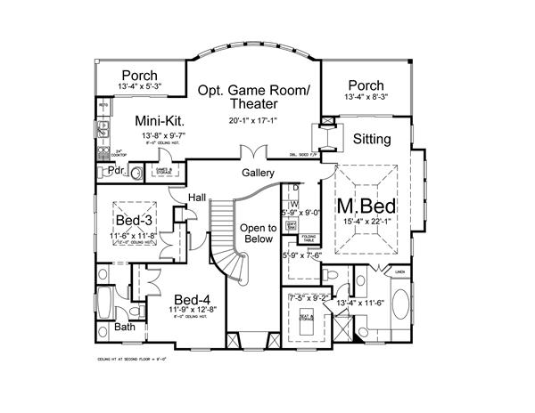 Floor Plan Second Story