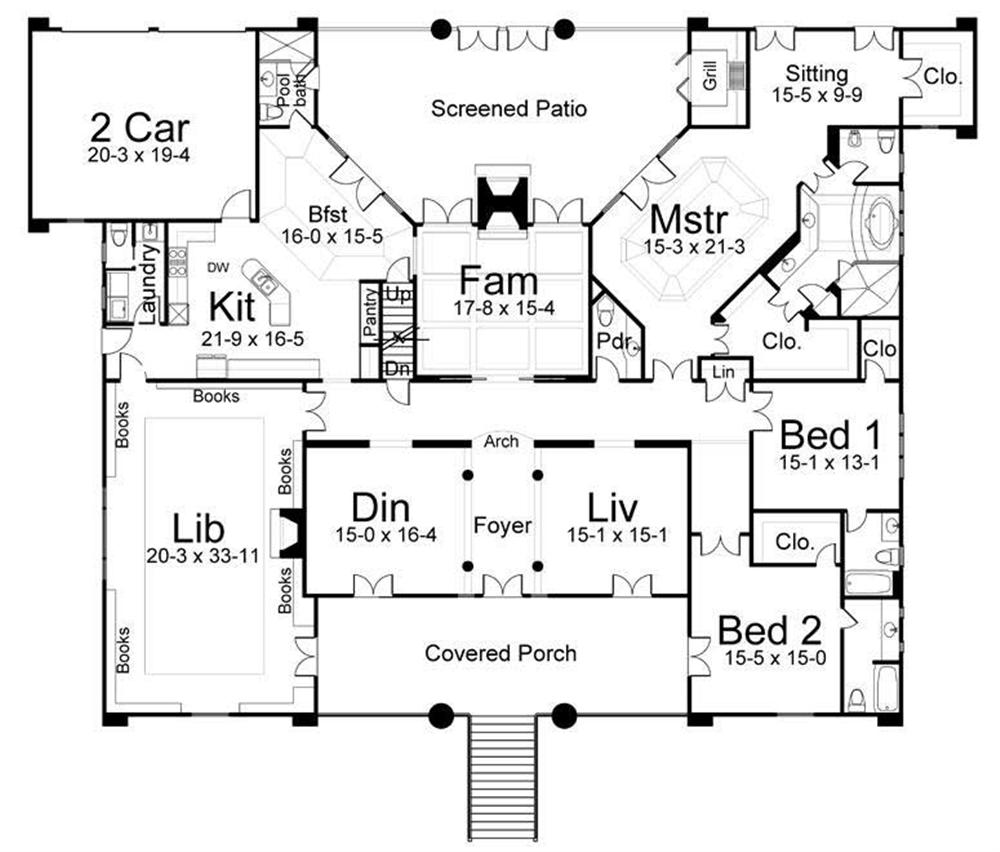 Floor Plan First Story