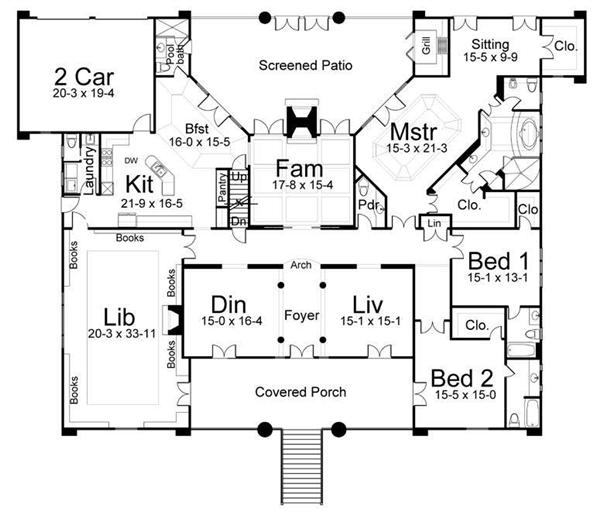 Floor Plan First Story