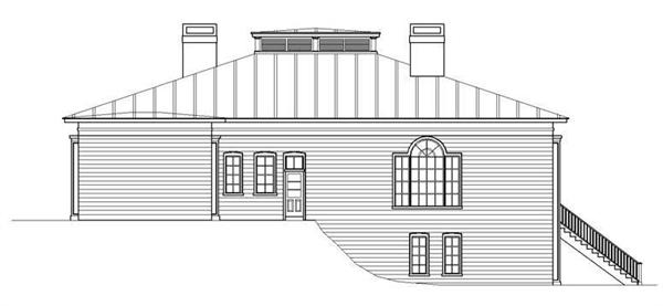 Home Plan Left Elevation