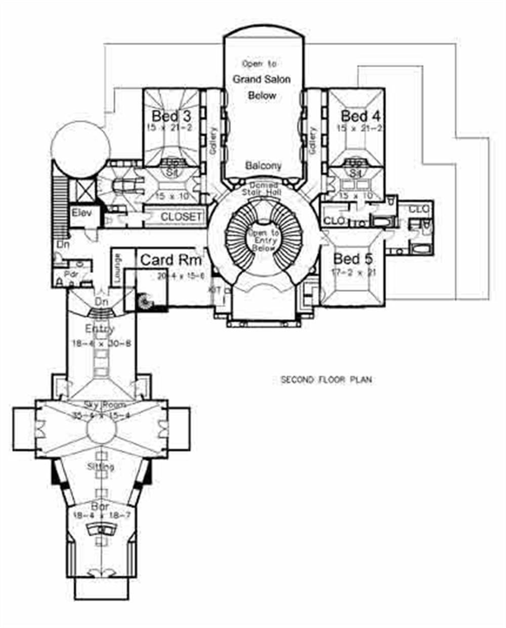 Floor Plan Second Story